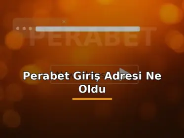 Perabet giriş adresi ne oldu: yeni adrese yönlendiren tarayıcı oku görseli