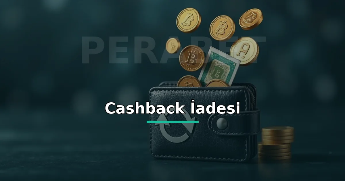 Perabet cashback iadesi: cüzdana geri dönen jetonlar ve iade simgesi