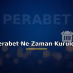 Perabet ne zaman kuruldu: takvim ve tarih ikonlu zaman çizelgesi görseli