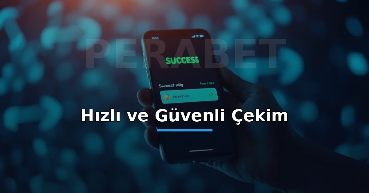 Perabet Papara ile Para Çekme 3 Perabet hızlı ve güvenli çekim: yeşil onaylı başarılı para transferi ekranı