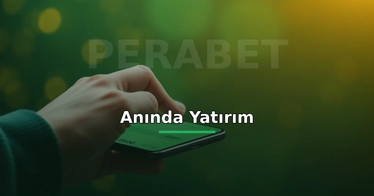 Perabet Papara ile Para Yatırma 3 Perabet anında yatırım: yeşil onaylı para transferi yapan telefon