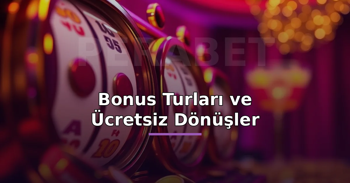Perabet slot bonus turları: dönen makaralardan dökülen altın jetonlar