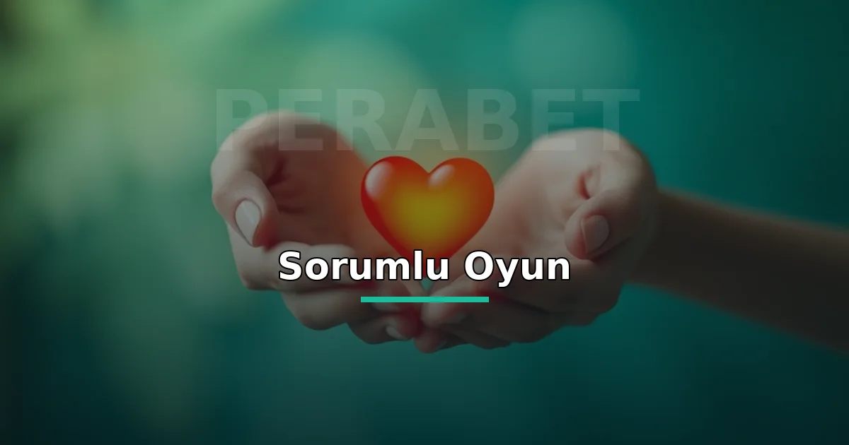 Sorumlu oyun: küçük bir kalbi tutan destekleyici eller görseli