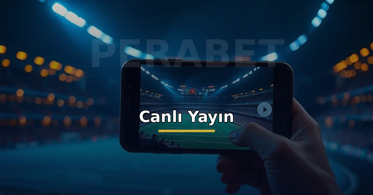 Perabet tv Fenerbahçe Canlı İzle 3 Perabet Fenerbahçe canlı yayın: telefonda canlı maç akışı görseli
